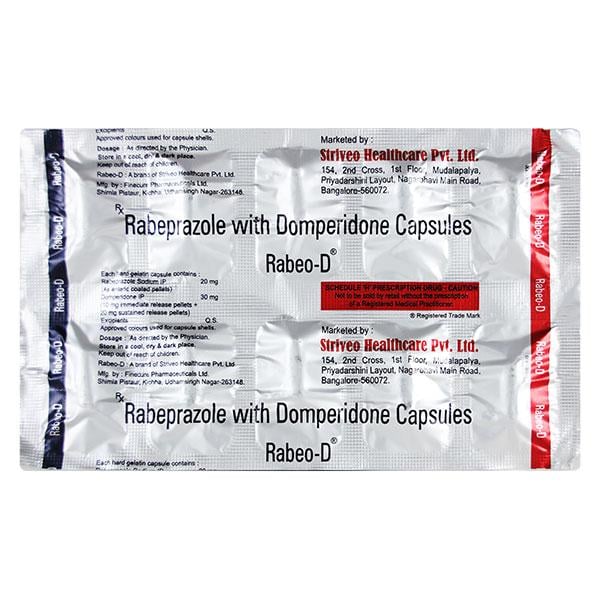 RABEO D Capsule 10's