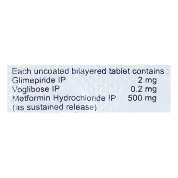 Glorimet VG 2mg Tablet 10'S