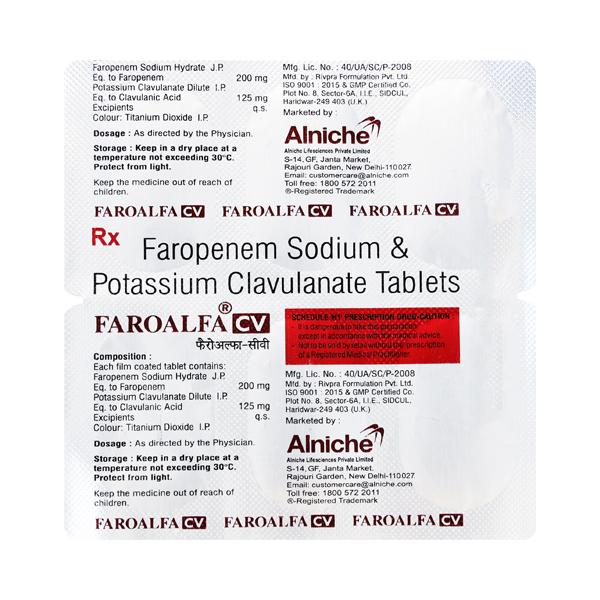 FAROALFA CV Tablet 6's