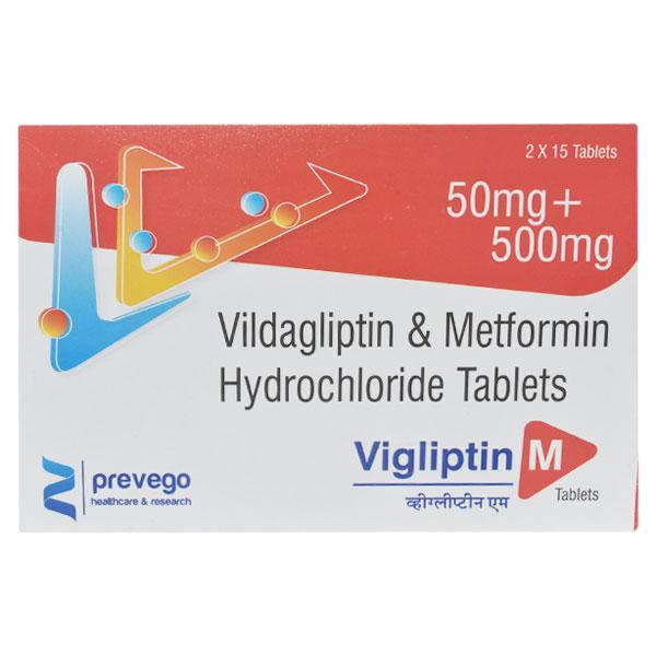 VIGLIPTIN M Tablet 15's