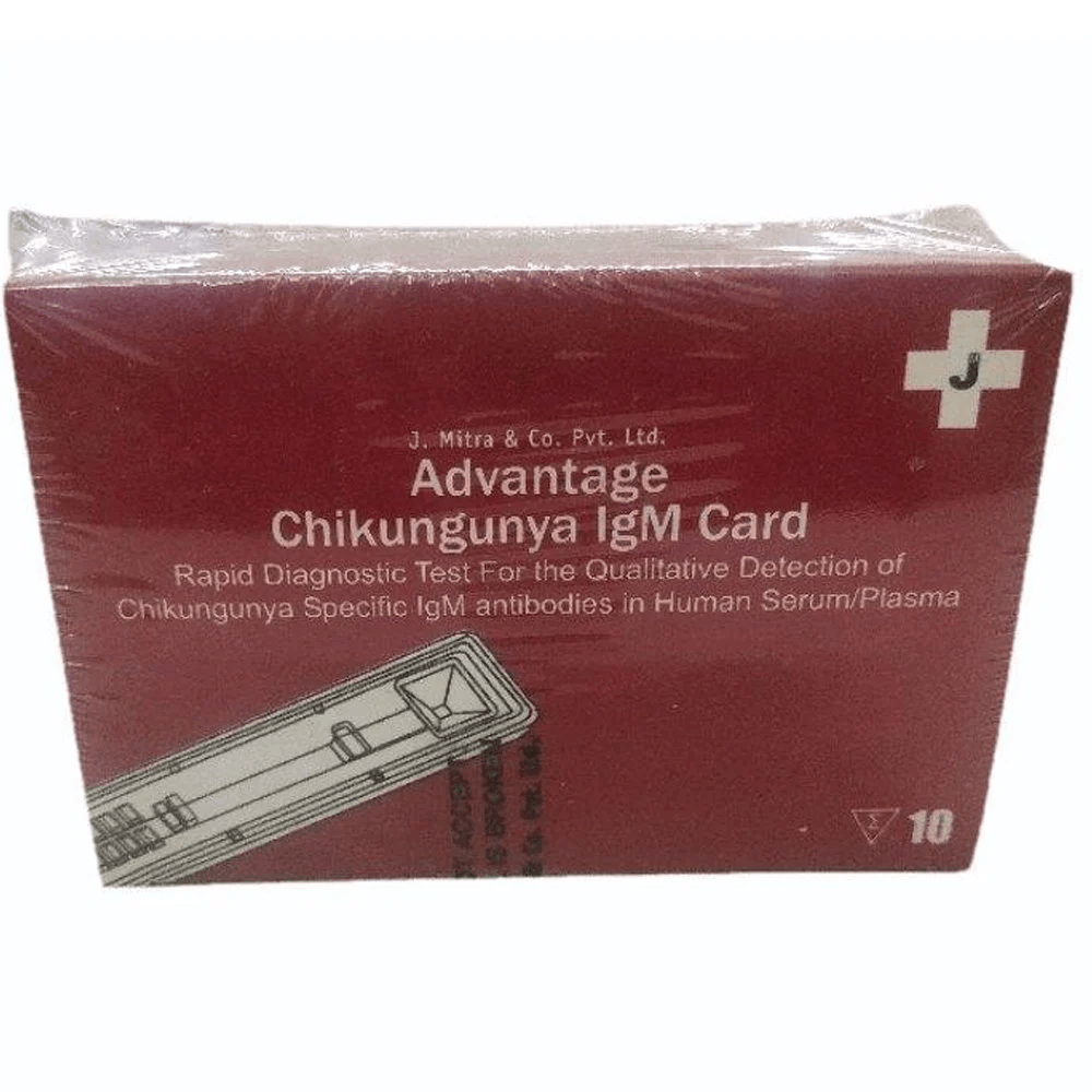 J. Mitra Advantage Chikungunya IgM Rapid Test - Global Surgicals