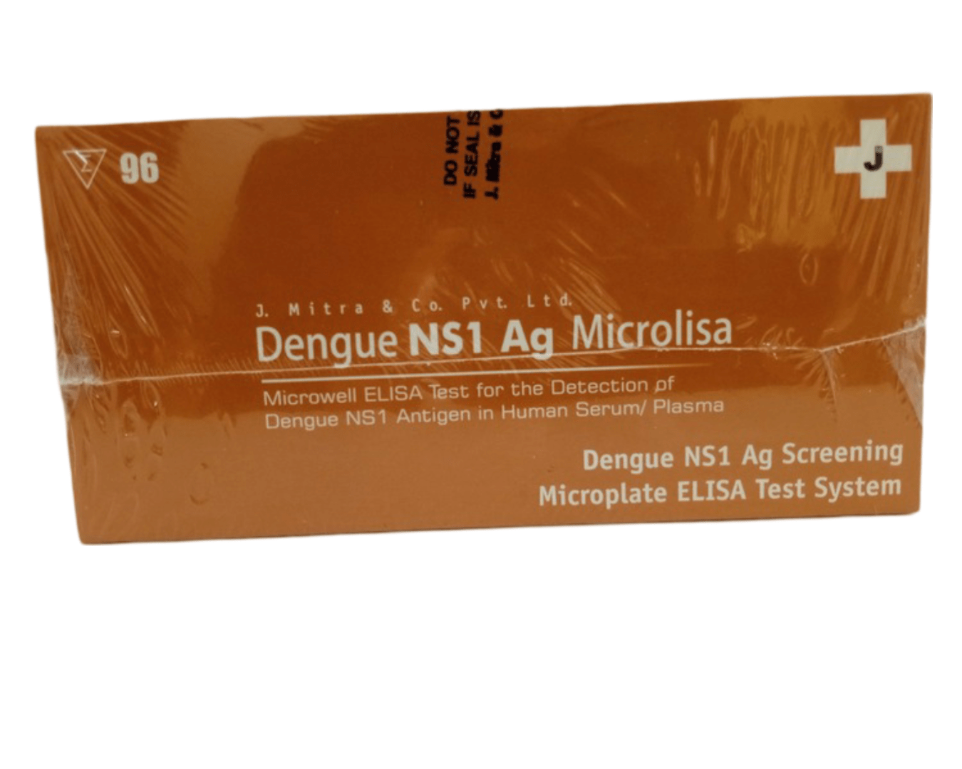 J. Mitra Dengue NS1 Ag Microlisa ELISA test kit - Global Surgicals