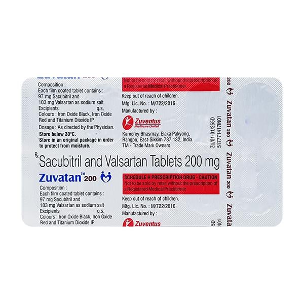 ZUVATAN 200 Tablet 10's