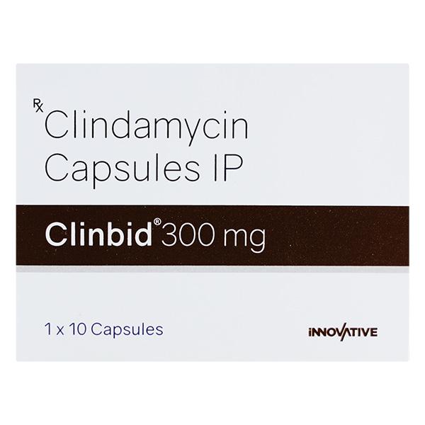CLINBID 300mg Capsule 10's