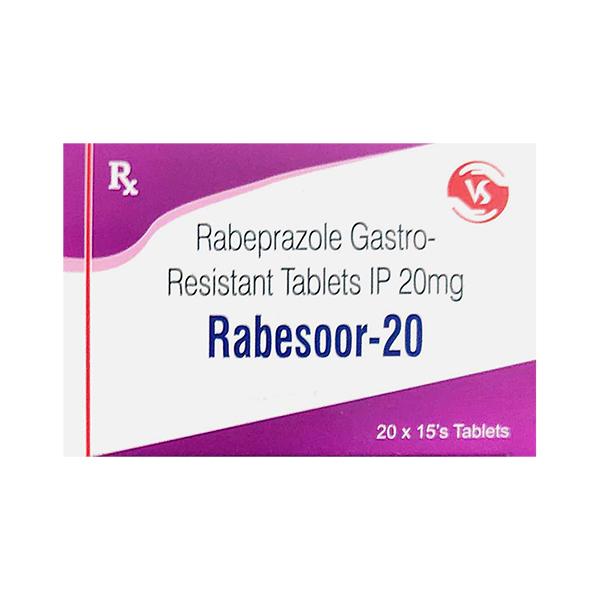 RABESOOR 20 Tablet 15's