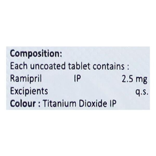 RAMIXIL 2.5mg Tablet 10's