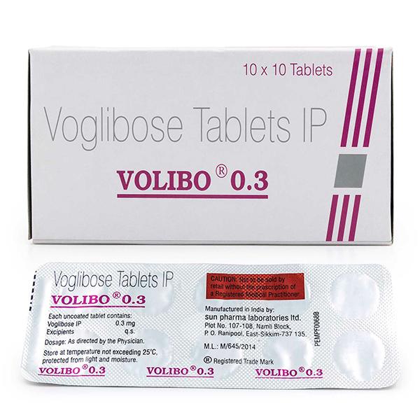 Volibo 0.3mg Tablet 10'S