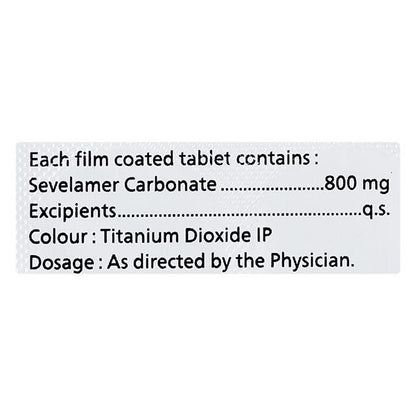 SEVELET 800 Tablet 10's