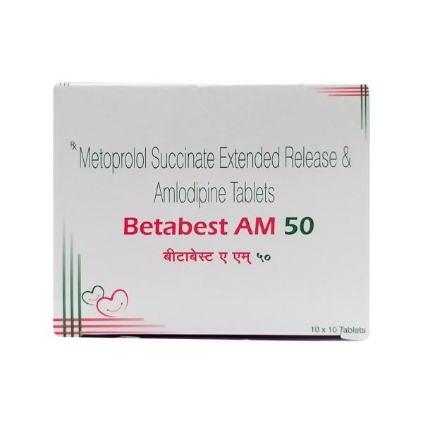 Betabest AM 50mg Tablet 10'S