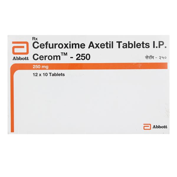 Cerom 250mg Tablet 10'S