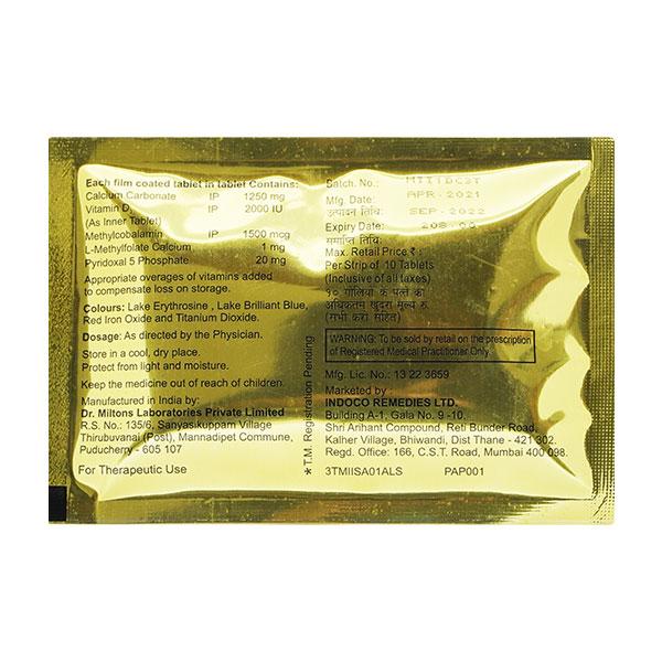 METHYCAL 2000 Tablet 10's