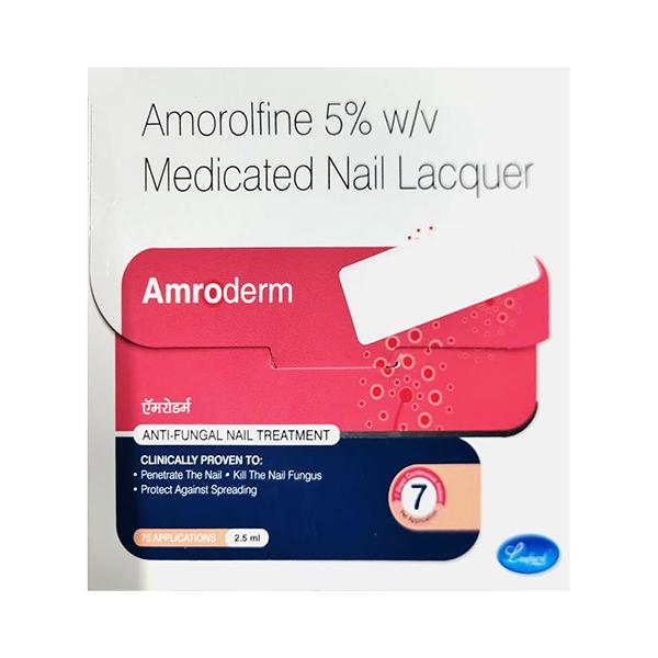 AMRODERM NAIL LACQUER Lotion 2.5ml