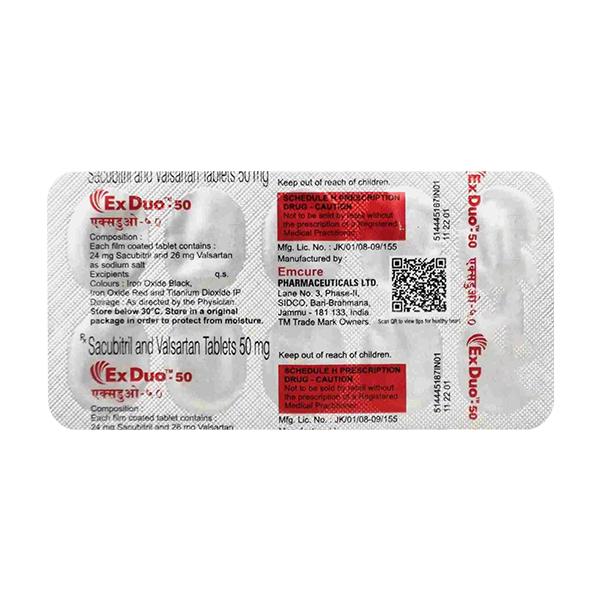 EX DUO 50 Tablet 10's