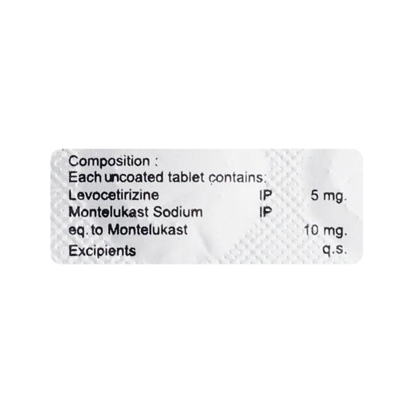 MONTUKAST L Tablet 10's