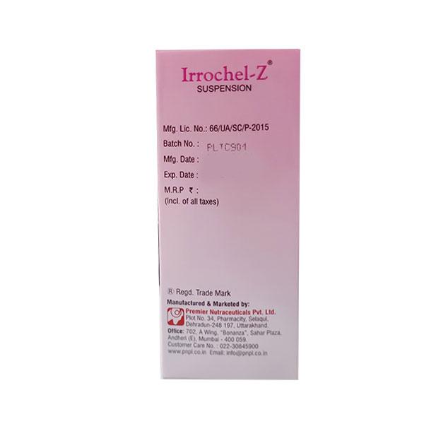 IRROCHEL Z ORANGE FLAVOUR Suspension 150ml