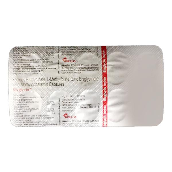 BISGLYCIN Capsule 10's