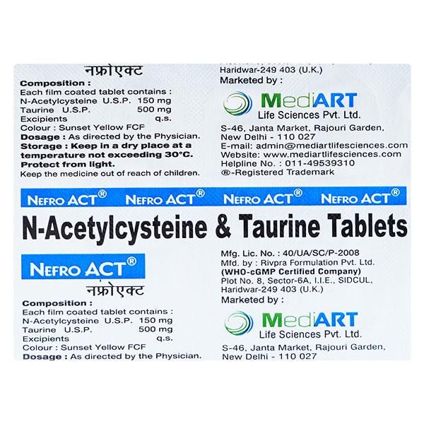 NEFRO ACT Tablet 10's