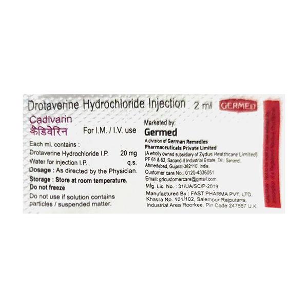 CADIVARIN Injection 2ml