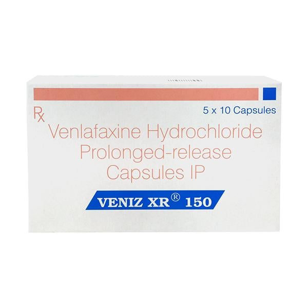 Veniz XR 150mg Capsule 10'S
