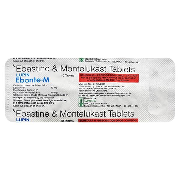 EBONTE M Tablet 10's