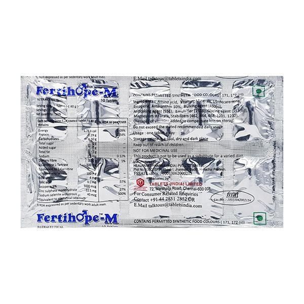 Fertihope M Tablet 10'S