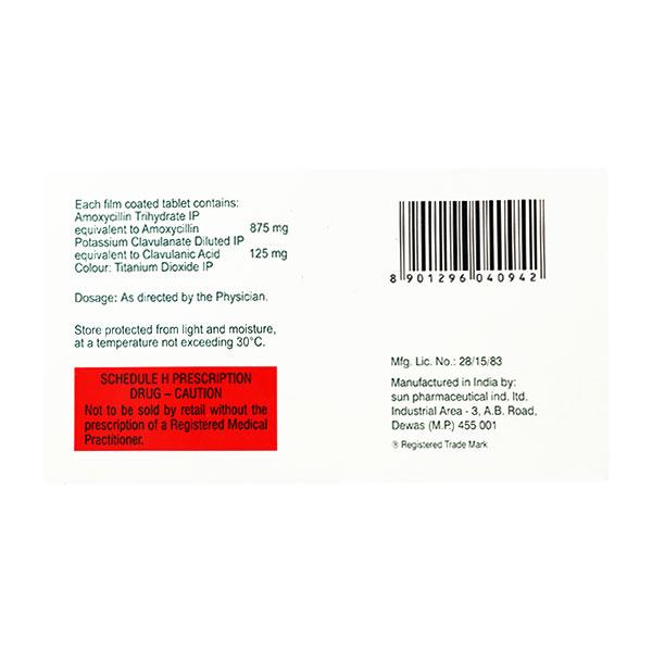 MOX CV 1gm Tablet 10'S