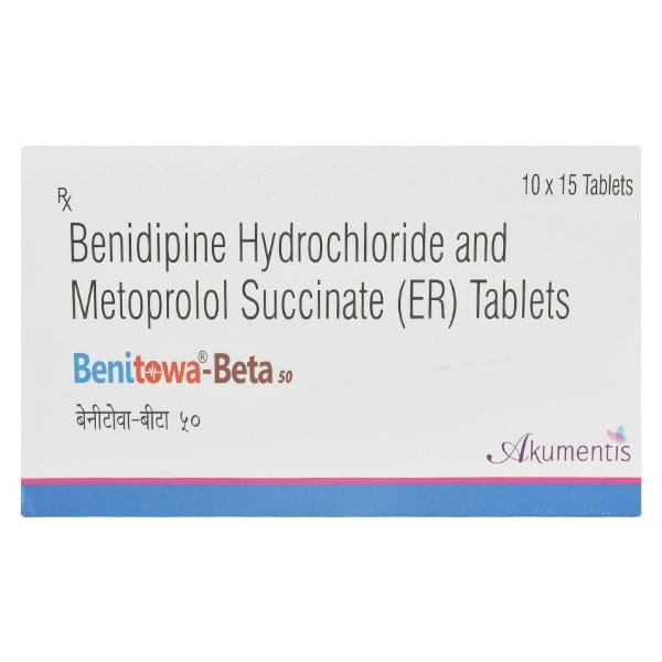 BENITOWA BETA 50mg Tablet 15's