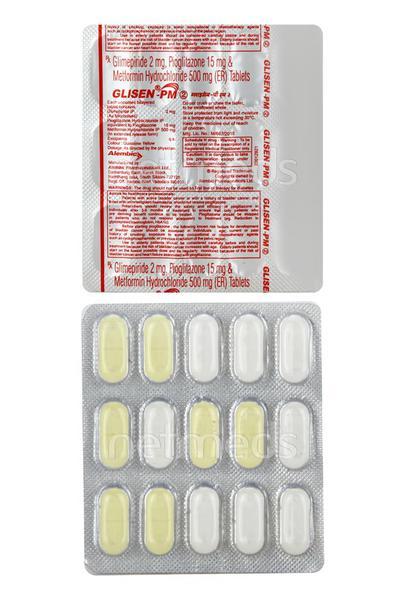 Glisen PM 2mg Tablet 15'S