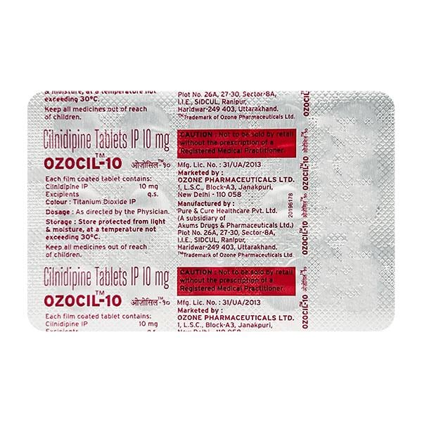 OZOCIL 10 Tablet 15's