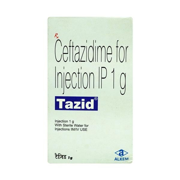 Tazid 1gm Injection 10ml