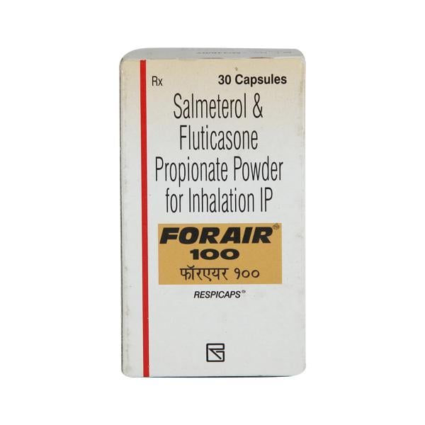 Forair 100mg Respicaps 30'S