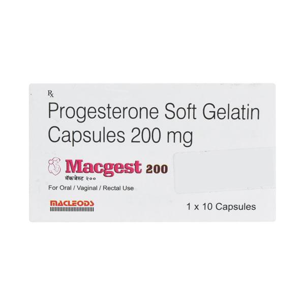 Macgest 200mg Capsule 10'S