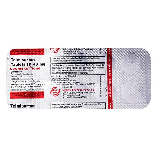 COGNISART 40mg Tablet 10's