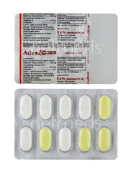 Advog M Forte 0.2mg Tablet 10'S