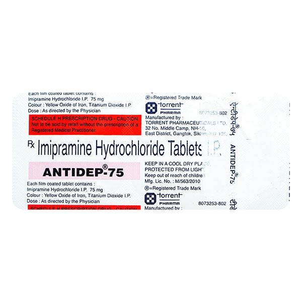 Antidep 75mg Tablet 10'S