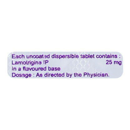 LAMRIGA 25mg Tablet 10's