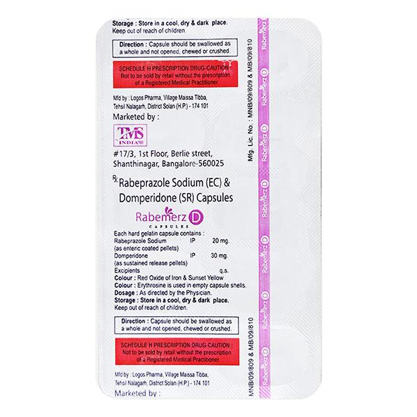 RABEMERZ D Capsule 10's