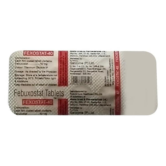 FEXOSTAT 40 Tablet 10's