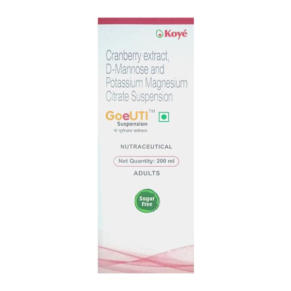 GOEUTI ADULTS SUGAR FREE Suspension 200ml