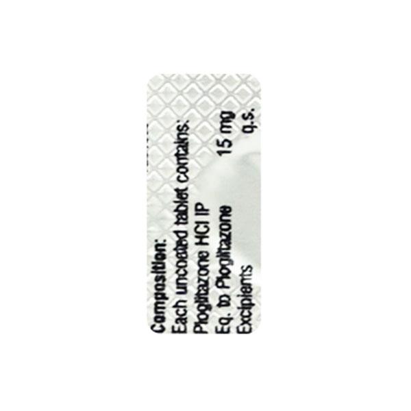 PIOGLIZONE 15 Tablet 10's