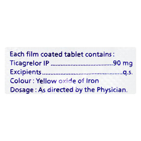 TICASET 90mg Tablet 10's