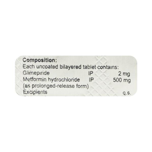 Hmet G 2Mg Tablet 10's