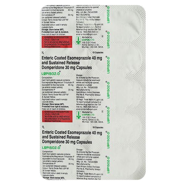 Lupisoz D Capsule 10'S