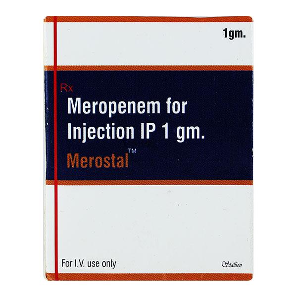 MEROSTAL 1gm Injection 1's