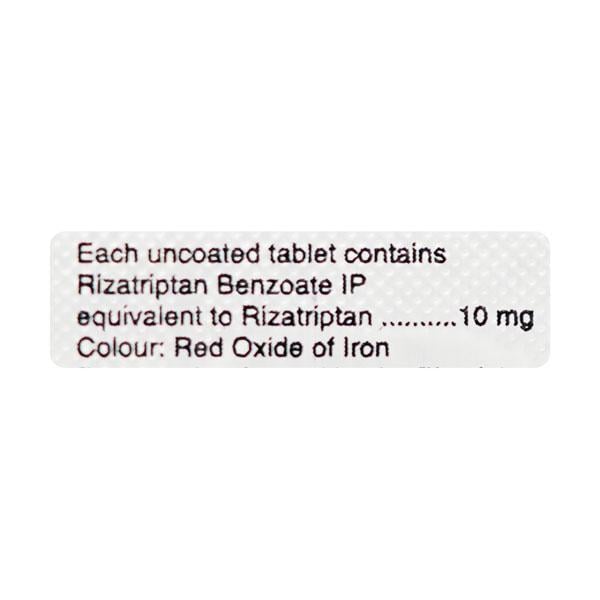 Rizact 10mg Tablet 4'S