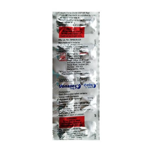 VONASEC 10mg Tablet 10's