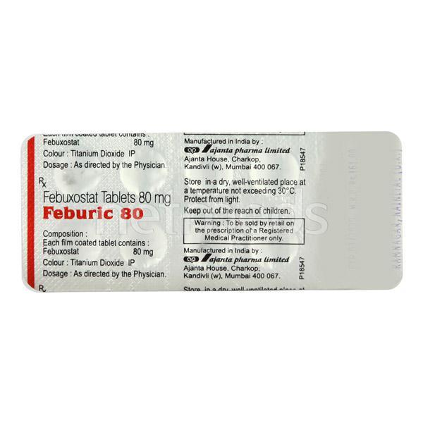 Feburic 80mg Tablet 10'S