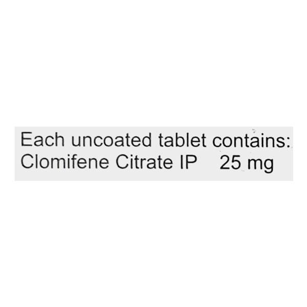 Clofert 25mg Tablet 30'S