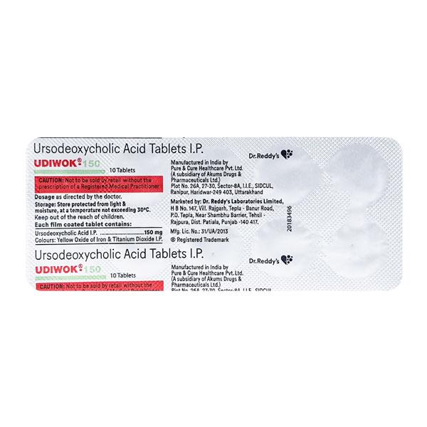 Udiwok 150mg Tablet 10'S
