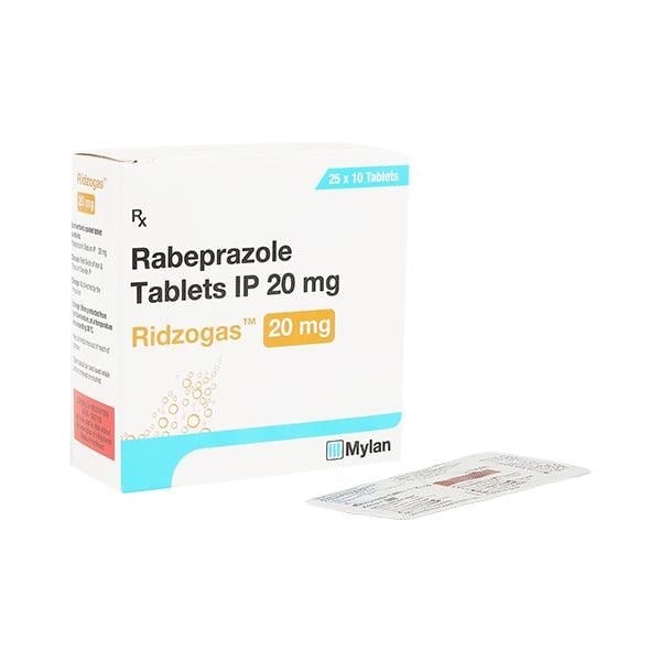 RIDZOGAS 20 Tablet 10's